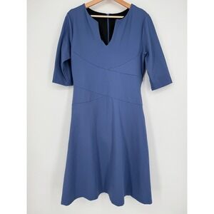 Betabrand Shapeline A+ Compression Travel Dress‎ Blue Size XL